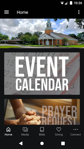 Android application Mulberry Baptist Church Houma screenshort