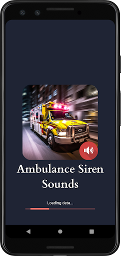 Android application Ambulance Siren Sounds screenshort
