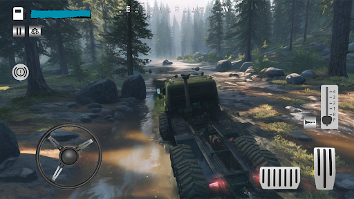 Android application Mud Truck Game Runner Off Road screenshort