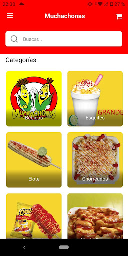 Android application Las Muchachonas screenshort