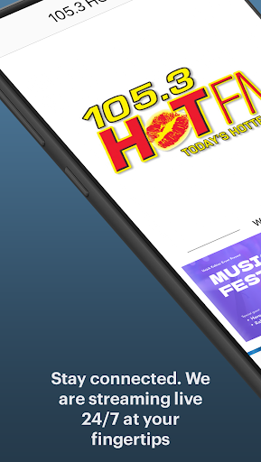 Android application 105.3 HOT-FM screenshort