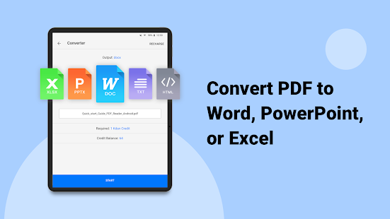 PDF Reader: Edit & Convert PDF Ekran görüntüsü