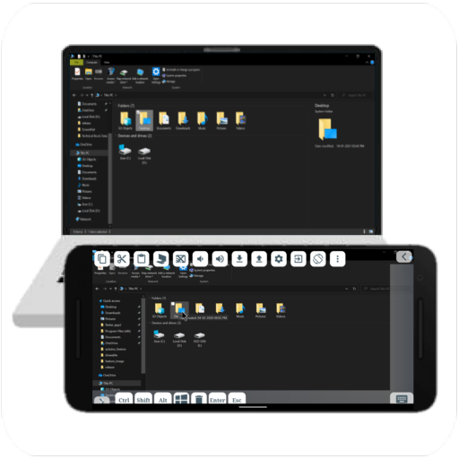 ScreenPad: PC Cast & Control logo