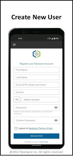 Nextqore Screen 2