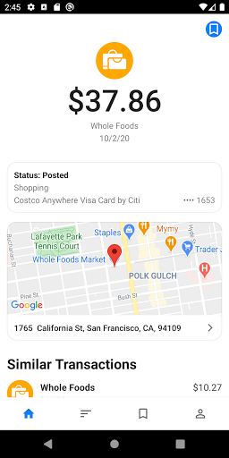 Crystal - Spending and Budget Tr