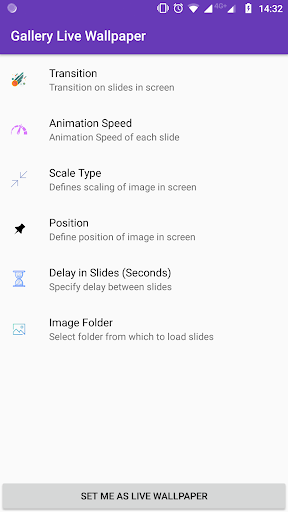 Gallery Live Wallpaper Screen 2