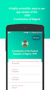 Nigerian Constitution 2.1.1 APK screenshots 1