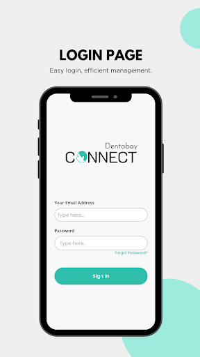 Android application Dentabay Connect screenshort