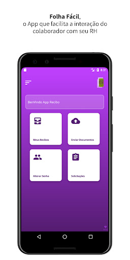 FolhaFácil Mobile Screen 3