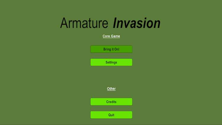 Armature Invasion - 0.1 - (Android)