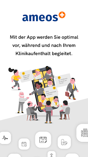 Android application AMEOS Plus – Patientenportal screenshort
