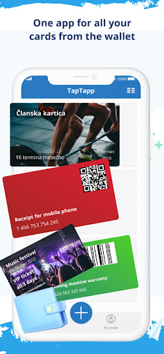 Android application TapTapp screenshort