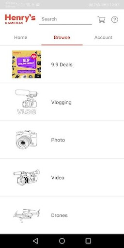 Henry's Camera PH Screenshot 3 - AppWisp.com