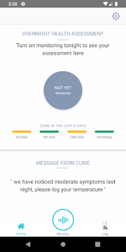 Curie Respiratory Care Screen 2