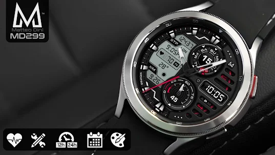 MD299 Analog watch face