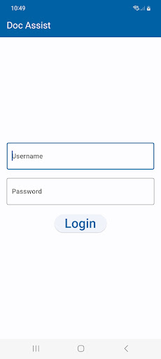 Android application Doc Assist screenshort