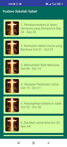 Android application Powerpoint Sekolah Sabat 2024 screenshort