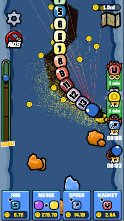 Game screenshot Drill Miner: Dig and Merge mod apk