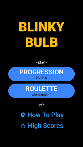 Android application Blinky Bulb screenshort