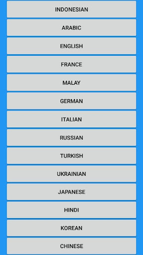 Android application Tasbih screenshort