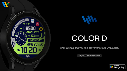 Android application SamWatch Color D screenshort