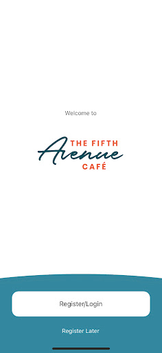 Android application Fifth Avenue Café screenshort