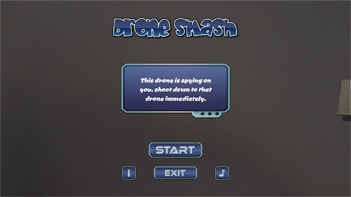 Android application Drone Smash screenshort