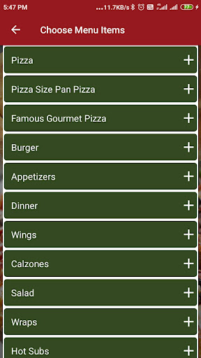 Cusato,s Pizzeria & Deli Screen 3