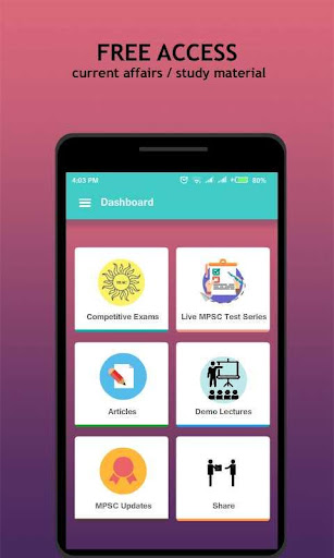 Android application DIAC MPSC App screenshort