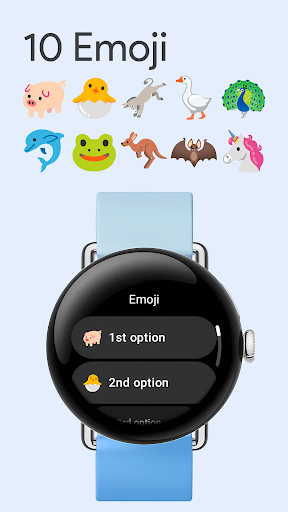 Android application Animated Emoji: Animals 03 screenshort