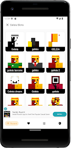 Skin do Geleia para Minecraft for Android - Free App Download