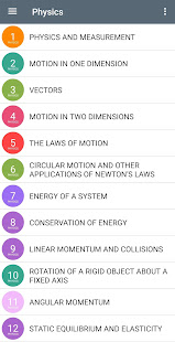 Physics - For Scientists and Engineers 1.0 APK screenshots 1