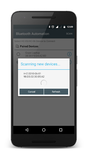 Bluetooth Automation HC-05 Screen 2