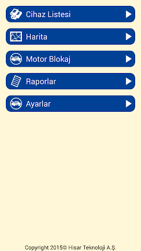 Android application ProTakip&ProMetri screenshort