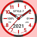 Cover Image of ดาวน์โหลด Brand Analog Clock-7 1.1 APK
