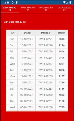 Live toto macau pools