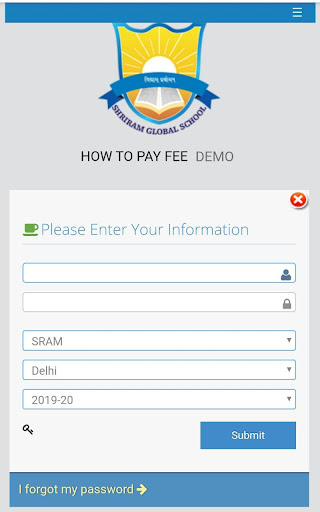 Android application SHRI RAM GLOBAL SCHOOL DELHI screenshort