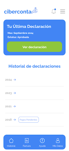 Ciberconta Screen 2
