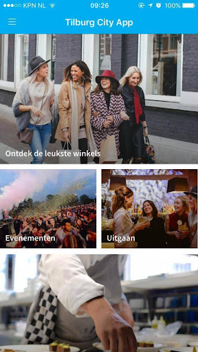 Android application Tilburg City App screenshort