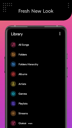 Dais Dark - Poweramp Skin Screen 3