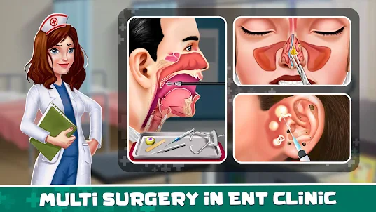 Dr Surgery: ENT Hospital Games