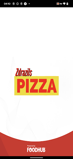 Android application Zdrazils Pizza screenshort