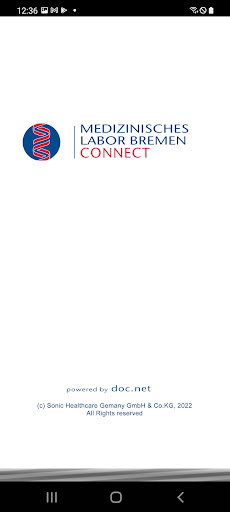 Android application Medizinisches Labor Bremen screenshort