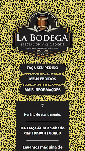 Android application La Bodega screenshort