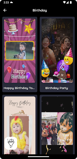 Snap-tubè video Status Maker Screen 3