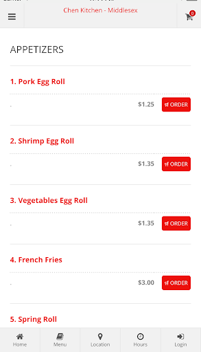 Chen Kitchen - Middlesex Screenshot 2 - AppWisp.com