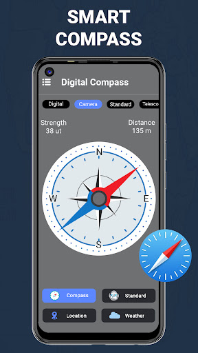 Digital Compass - GPS Compass Screen 2