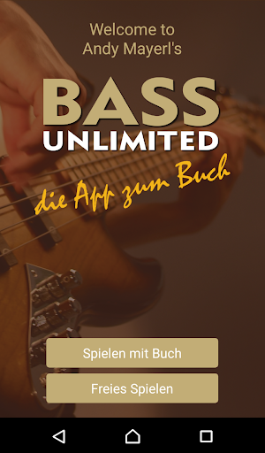 Android application Bass Unlimited screenshort