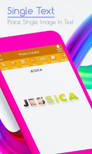 Textipy : Add Photos to Text Screen 2