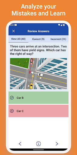 NH Driving Permit Test Prep Screen 3